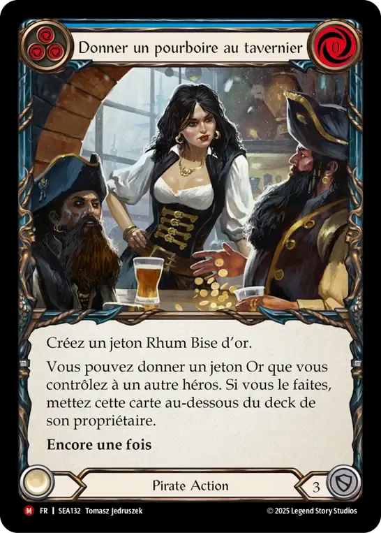 Donner un pourboire au tavernier — High Seas — Flesh and Blood