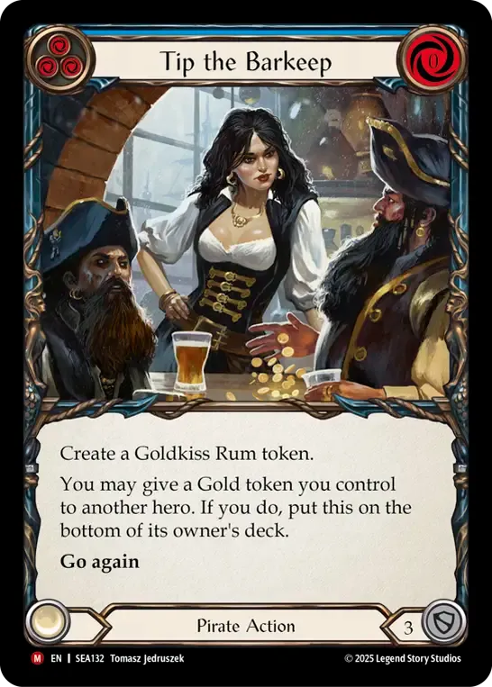 Tip the Barkeep — High Seas — Flesh and Blood