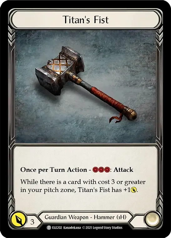 Titan's Fist — Tales of Aria — Flesh and Blood