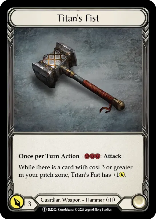 Titan's Fist — Tales of Aria - Unlimited — Flesh and Blood