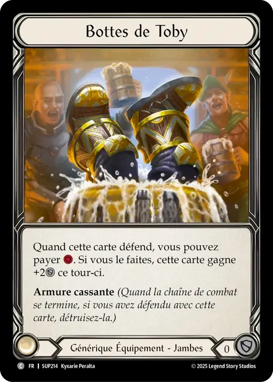 Bottes de Toby — Super Slam — Flesh and Blood