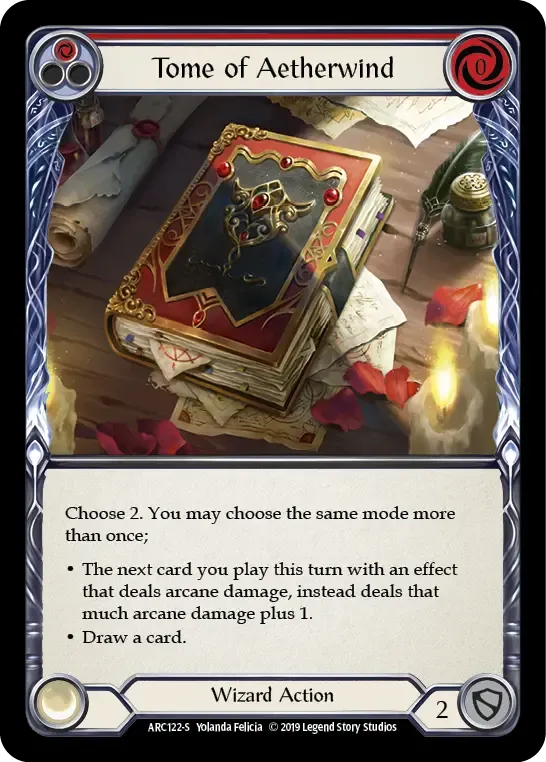 Tome of Aetherwind — Arcane Rising — Flesh and Blood