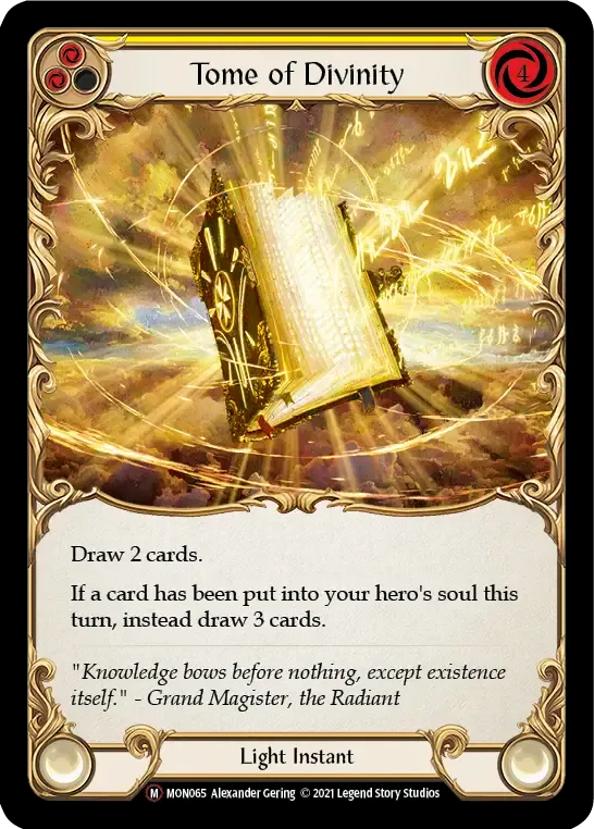 Tome of Divinity — Monarch - Unlimited — Flesh and Blood