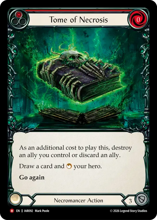 Tome of Necrosis — Usurp the Shadow Throne — Flesh and Blood