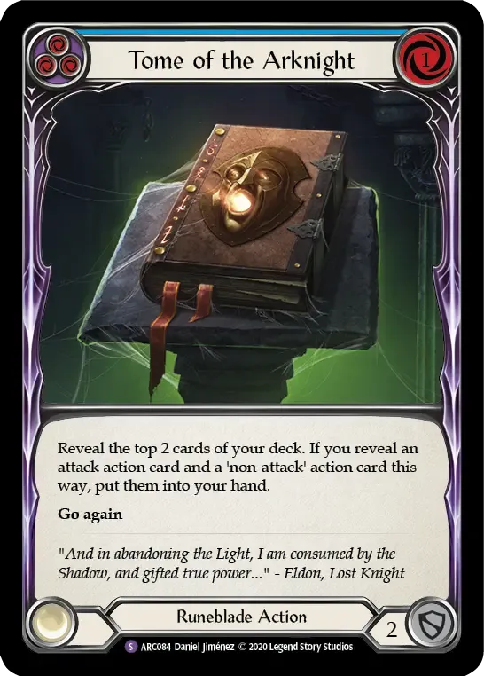 Tome of the Arknight — Arcane Rising - Unlimited — Flesh and Blood
