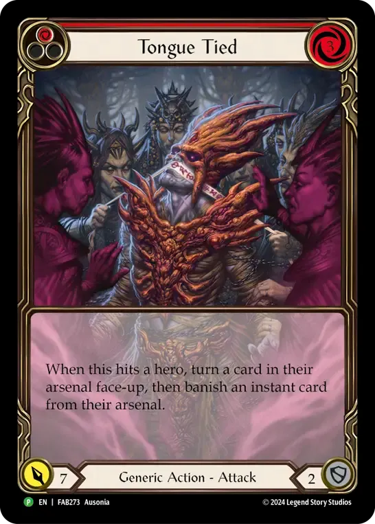 Tongue Tied — Flesh and Blood: Promo Cards — Flesh and Blood