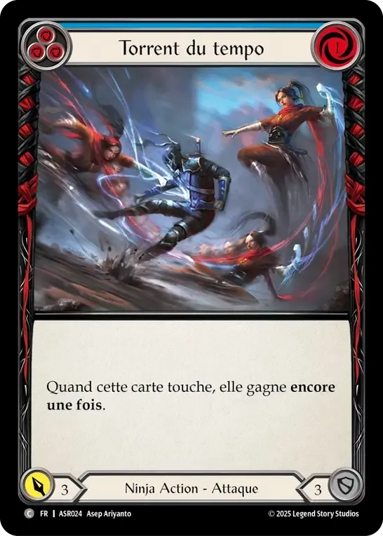Torrent du tempo — Armory Deck - Ira, Scarlet Revenger — Flesh and Blood