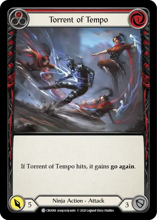 Torrent of Tempo (Red) — Crucible of War — Flesh and Blood