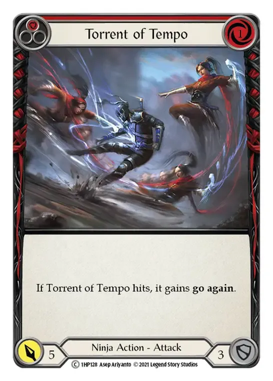 Torrent of Tempo (Red) — History Pack 1 — Flesh and Blood