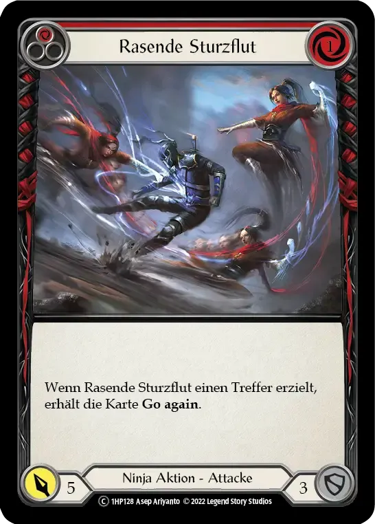Torrent of Tempo (Red) — History Pack 1 - Black Label — Flesh and Blood