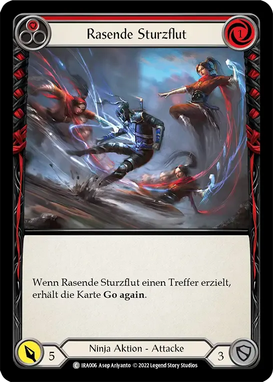 Torrent of Tempo (Red) — Ira Welcome Deck (2022) — Flesh and Blood