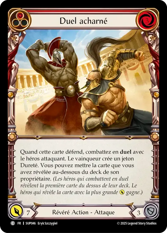 Duel acharné — Super Slam — Flesh and Blood