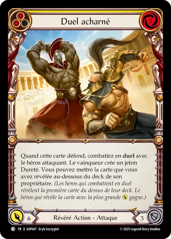 Duel acharné — Super Slam — Flesh and Blood