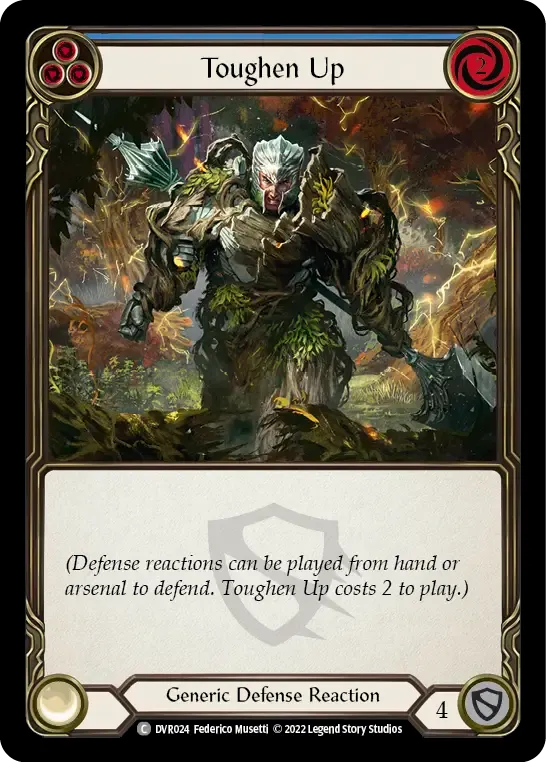 Toughen Up (Blue) — Classic Battles: Rhinar vs Dorinthea — Flesh and Blood