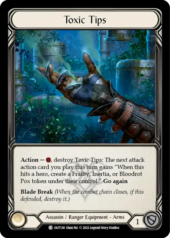 Toxic Tips — Outsiders — Flesh and Blood