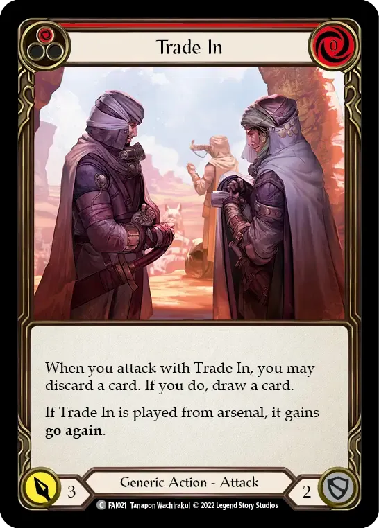 Trade In (Red) — Fai - Blitz Deck — Flesh and Blood