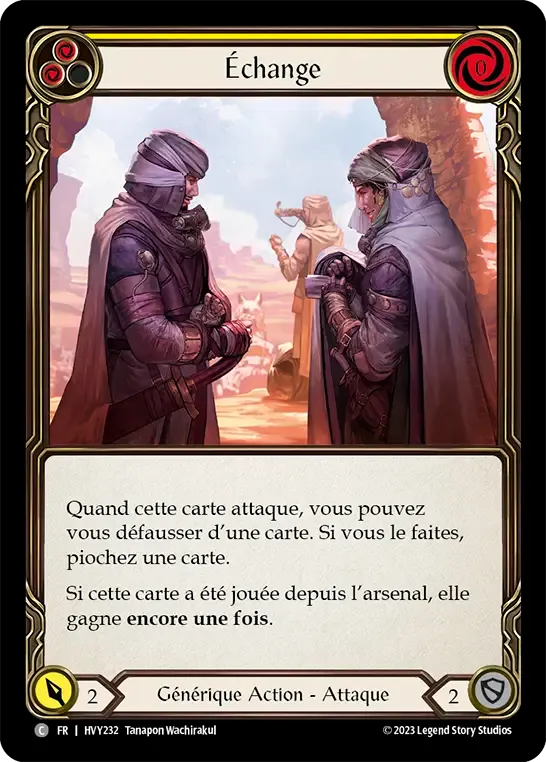 Échange — Heavy Hitters — Flesh and Blood