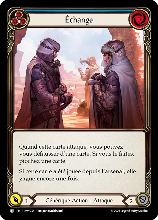 Échange — Heavy Hitters — Flesh and Blood
