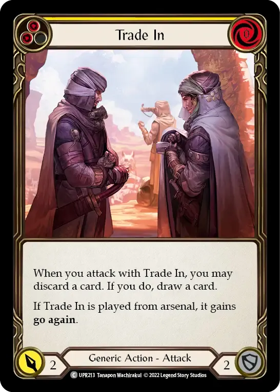 Trade In (Yellow) — Uprising — Flesh and Blood