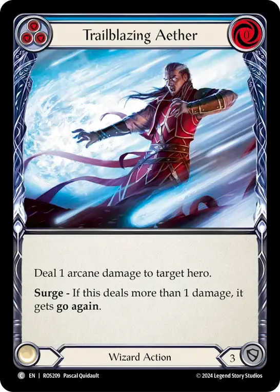 Trailblazing Aether (Blue) — Rosetta — Flesh and Blood