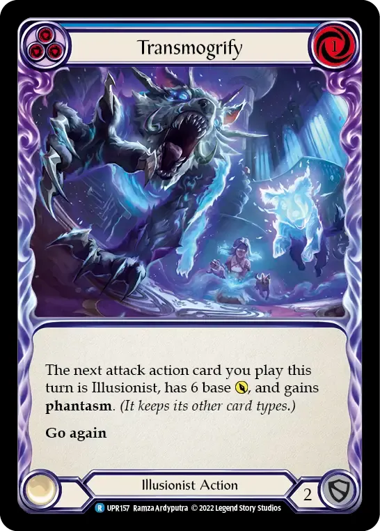 Transmogrify (Blue) — Uprising — Flesh and Blood