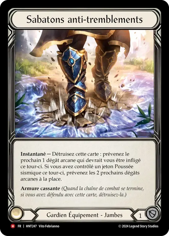 Sabatons anti-tremblements — The Hunted — Flesh and Blood