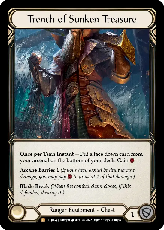 Manteau de trésor englouti — Outsiders — Flesh and Blood
