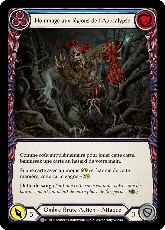 Hommage aux légions de l’Apocalypse — Dusk till Dawn — Flesh and Blood