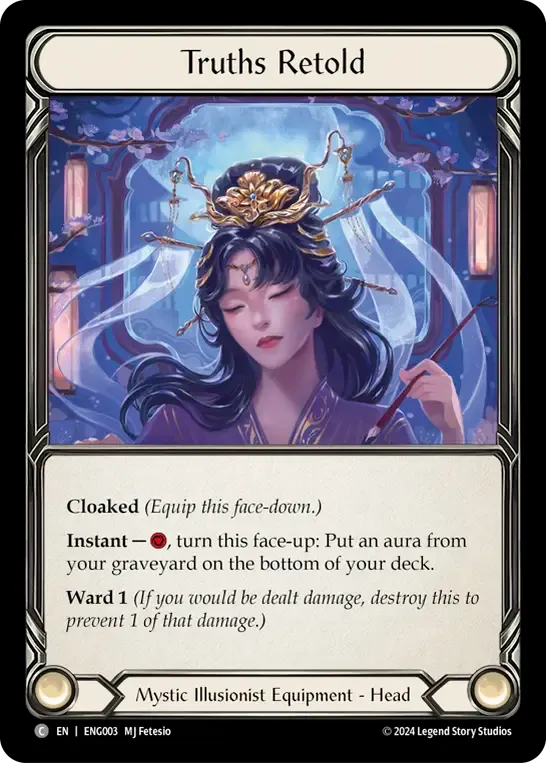 Truths Retold — Enigma - Blitz Deck — Flesh and Blood