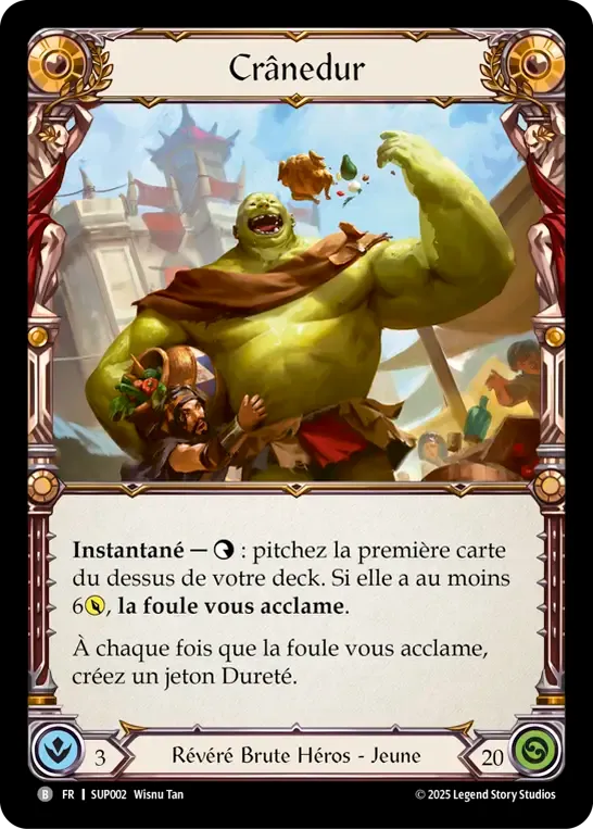 Crânedur — Super Slam — Flesh and Blood