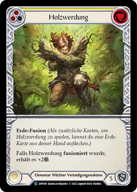 Turn Timber (Yellow) — History Pack 2 - Black Label — Flesh and Blood