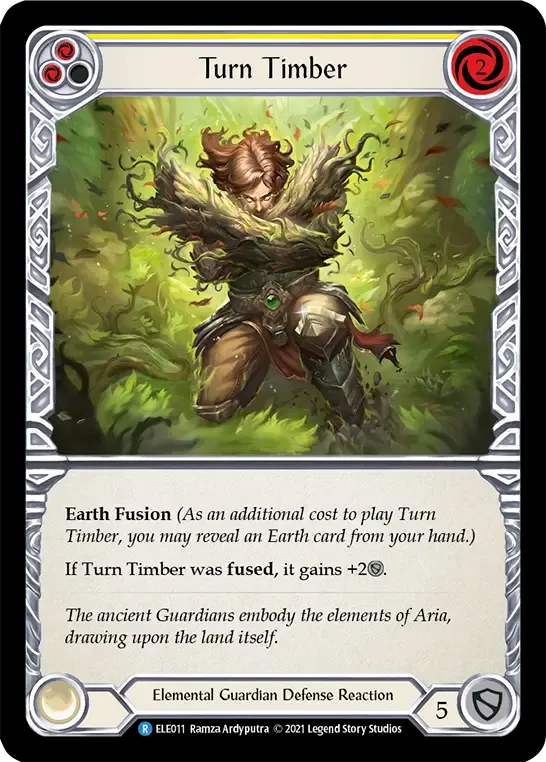 Turn Timber (Yellow) — Tales of Aria — Flesh and Blood