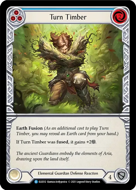 Turn Timber (Blue) — Tales of Aria — Flesh and Blood