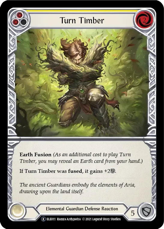 Turn Timber (Yellow) — Tales of Aria - Unlimited — Flesh and Blood