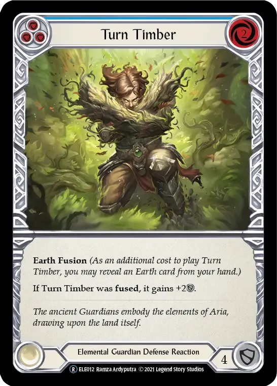 Turn Timber (Blue) — Tales of Aria - Unlimited — Flesh and Blood