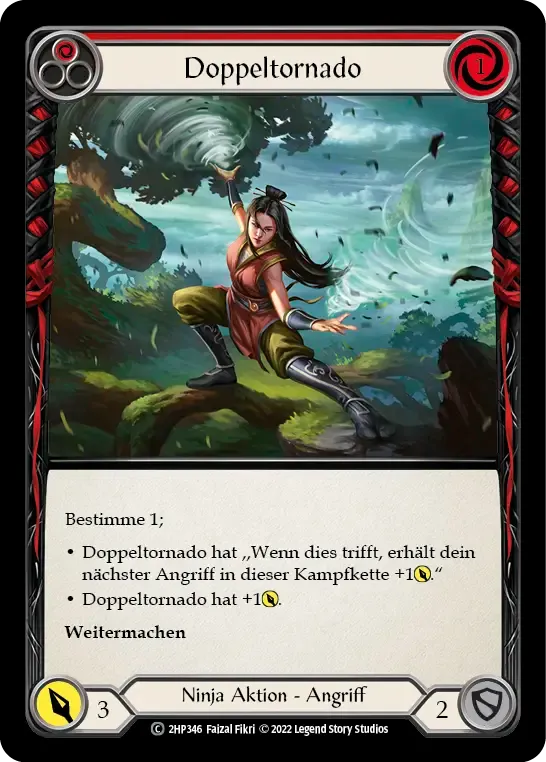 Twin Twisters (Red) — History Pack 2 - Black Label — Flesh and Blood
