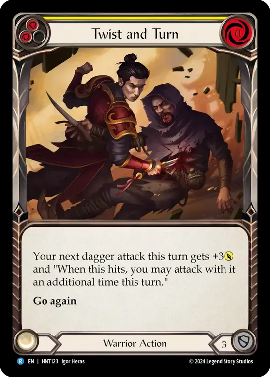 Revers de fortune — The Hunted — Flesh and Blood