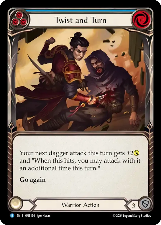 Revers de fortune — The Hunted — Flesh and Blood