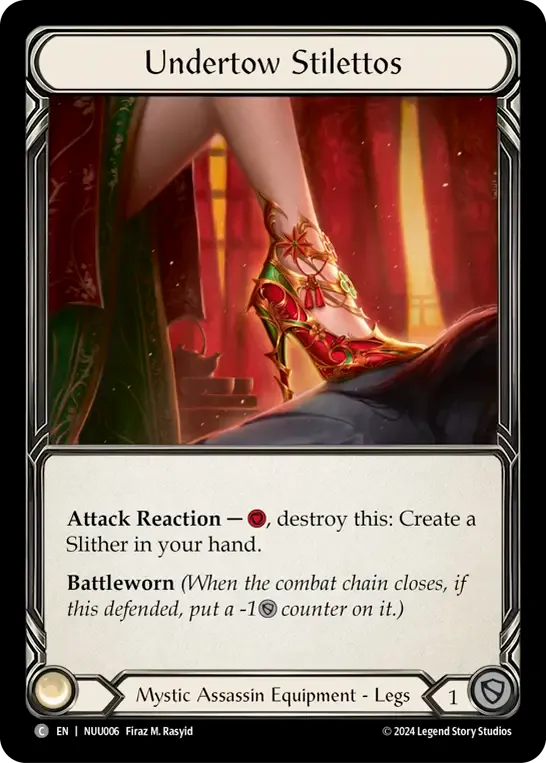 Undertow Stilettos — Nuu - Blitz Deck — Flesh and Blood
