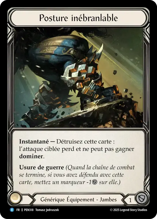 Unflinching Foothold — Compendium of Rathe — Flesh and Blood