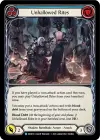 Product image for Unhallowed Rites (Blue)