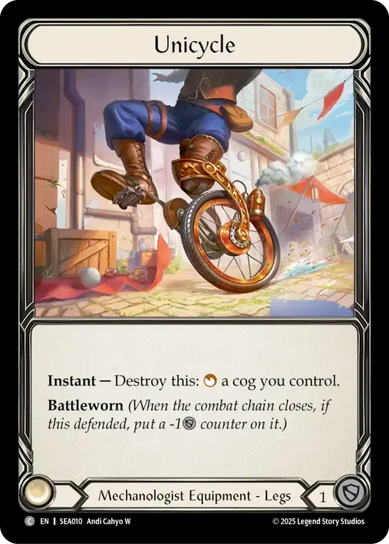 Monocycle — High Seas — Flesh and Blood
