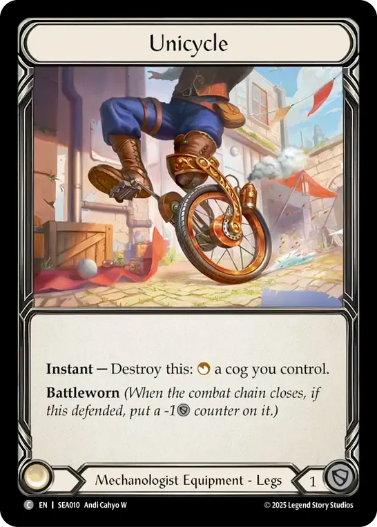 Unicycle from High Seas - Treasure Pack - Flesh and Blood
