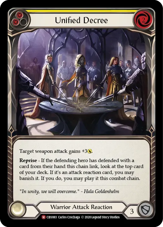 Unified Decree — Crucible of War — Flesh and Blood