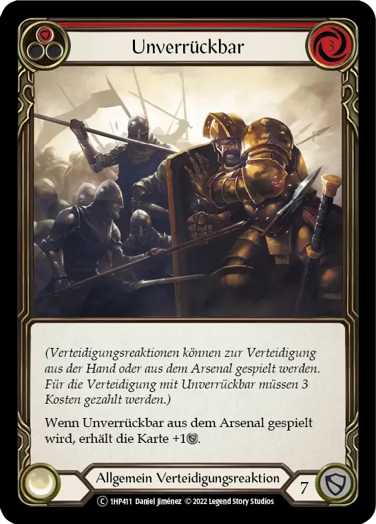 Unmovable (Red) from History Pack 1 - Black Label - Flesh and Blood