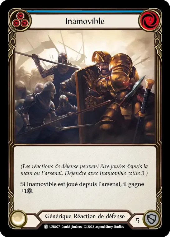 Inamovible — Uzuri - Blitz Deck — Flesh and Blood