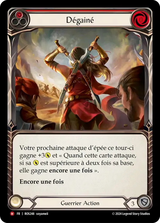 Dégainé — Rosetta — Flesh and Blood