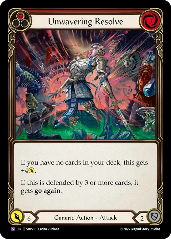 Unwavering Resolve — Super Slam — Flesh and Blood