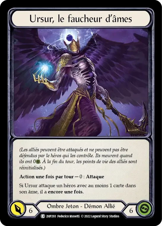 Ursur, le faucheur d’âmes — History Pack 2 - Black Label — Flesh and Blood