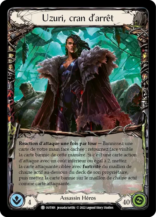 Uzuri, cran d’arrêt — Outsiders — Flesh and Blood